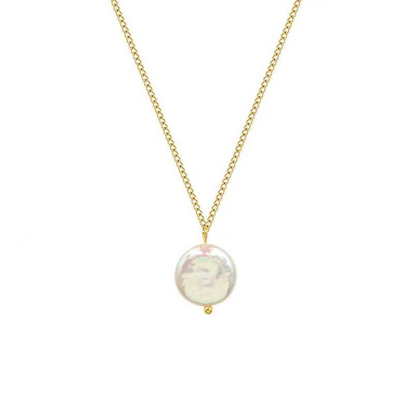 Collier pendentif perle baroque