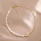 Papillon de nacre collier