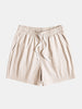 Chemise à Boutons Imprimée en Viscose & Shorts en Coton Texturé