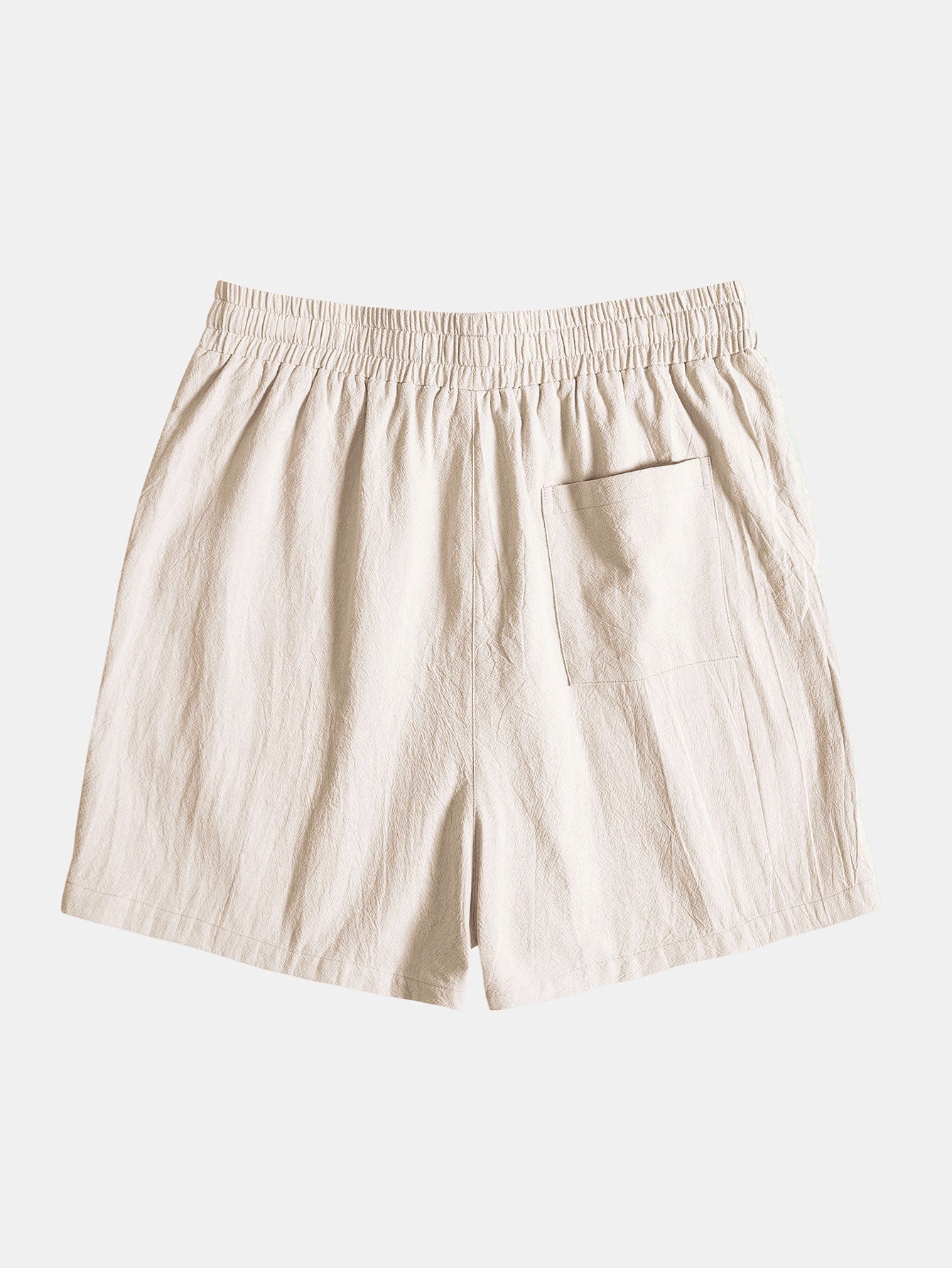 Chemise à Boutons Imprimée en Viscose & Shorts en Coton Texturé