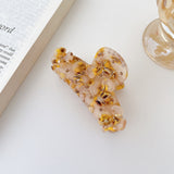 Clip de griffe de fleur de diamant classique