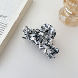 Clip de griffe de fleur de diamant classique