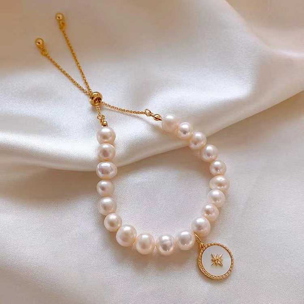De Rocci Bracelet en perle naturelle