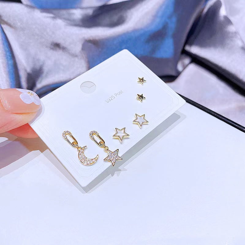 Lot de 6 boucles d'oreilles G-Star