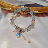 Bracelet Kitty en pierres naturelles et cristal tchèque