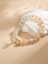 Bracelet à breloques en cristal tchèque