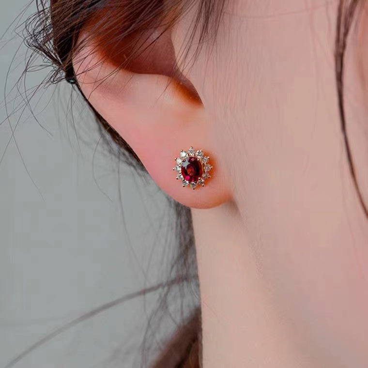 Ensemble boucles d'oreilles et collier élégant !