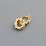 Ensemble de 2 paires de clous d'oreilles