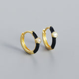 Boucles d'Oreilles Bambou Argent 925