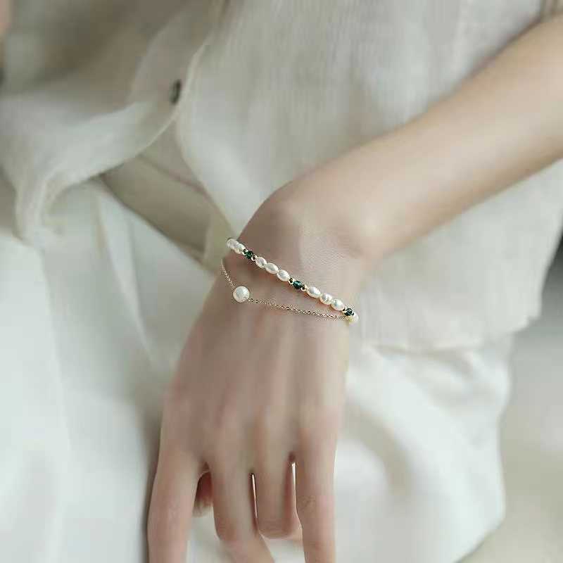 Bracelet Duchesse en perle naturelle