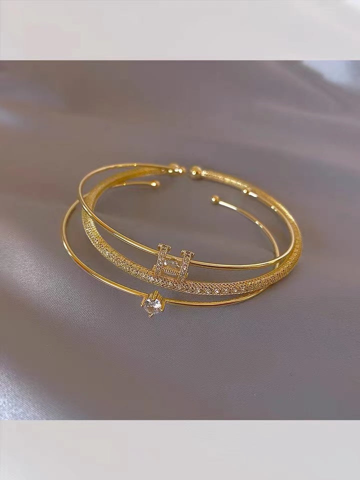 Ensemble de 3 bracelets en zircon H – photo 4