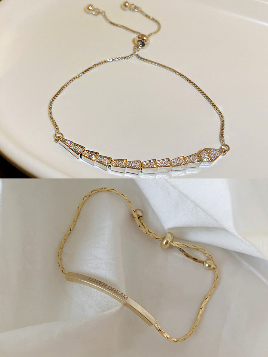 Ensemble de 2 bracelets coulissants Snake&Lover Dream