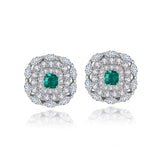Boucle d'oreille de luxe en argent 925