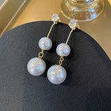 Boucle d'oreille en perles trio