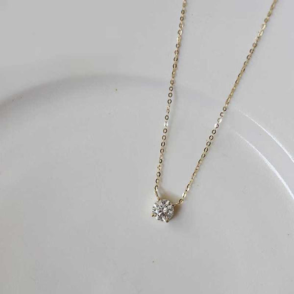 Mini collier à breloques en argent 925