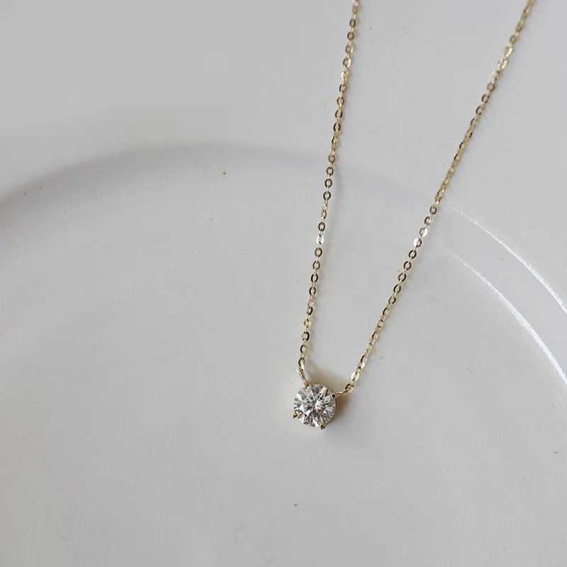 Mini collier à breloques en argent 925