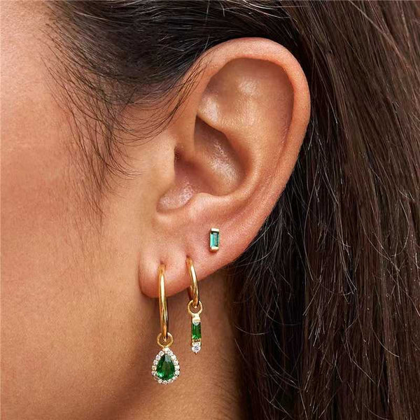 Ensemble de boucles d'oreilles 3 pièces