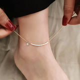 ✨ Set de 3 Bracelets de Cheville – Élégance en Trio