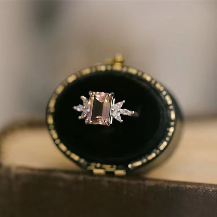 Bague Rose diamant