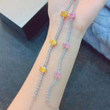 Bracelet de tennis glamour