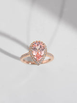 Bague Teardrop Rose