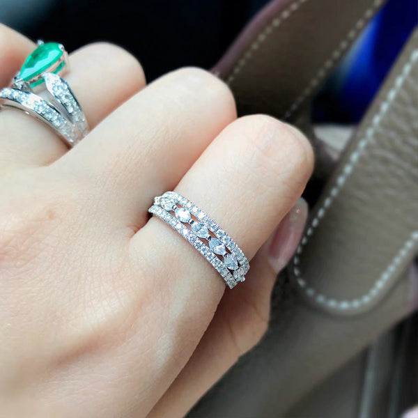 Bague Marquise.