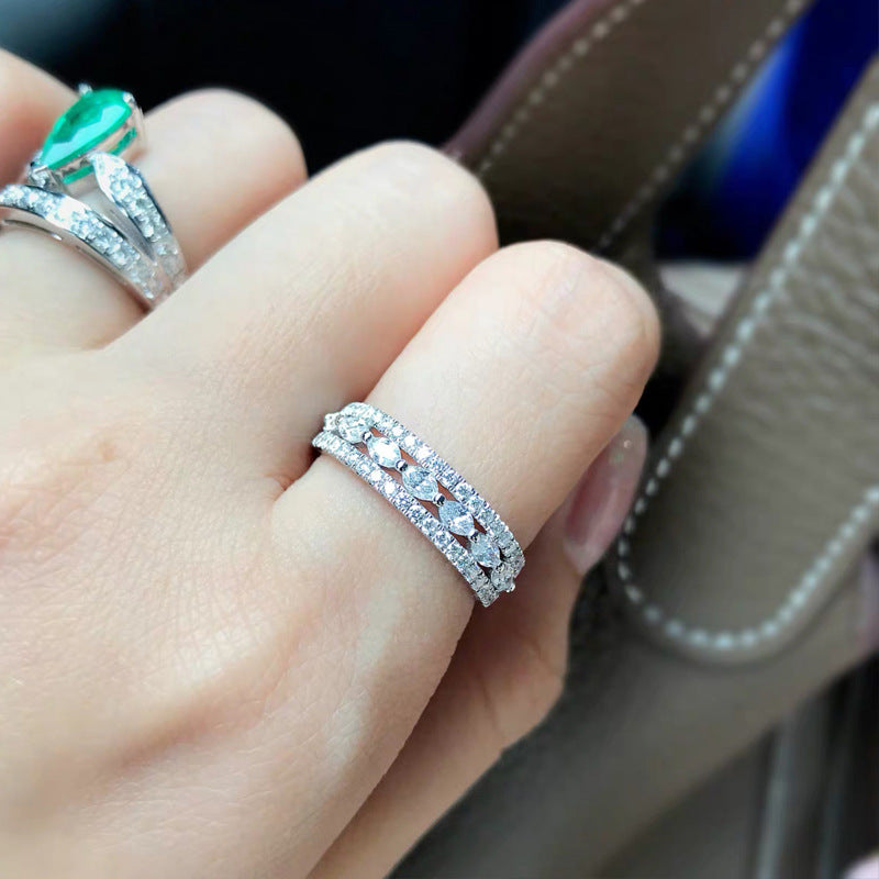 Bague Marquise.