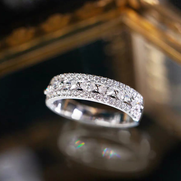 Bague Marquise.