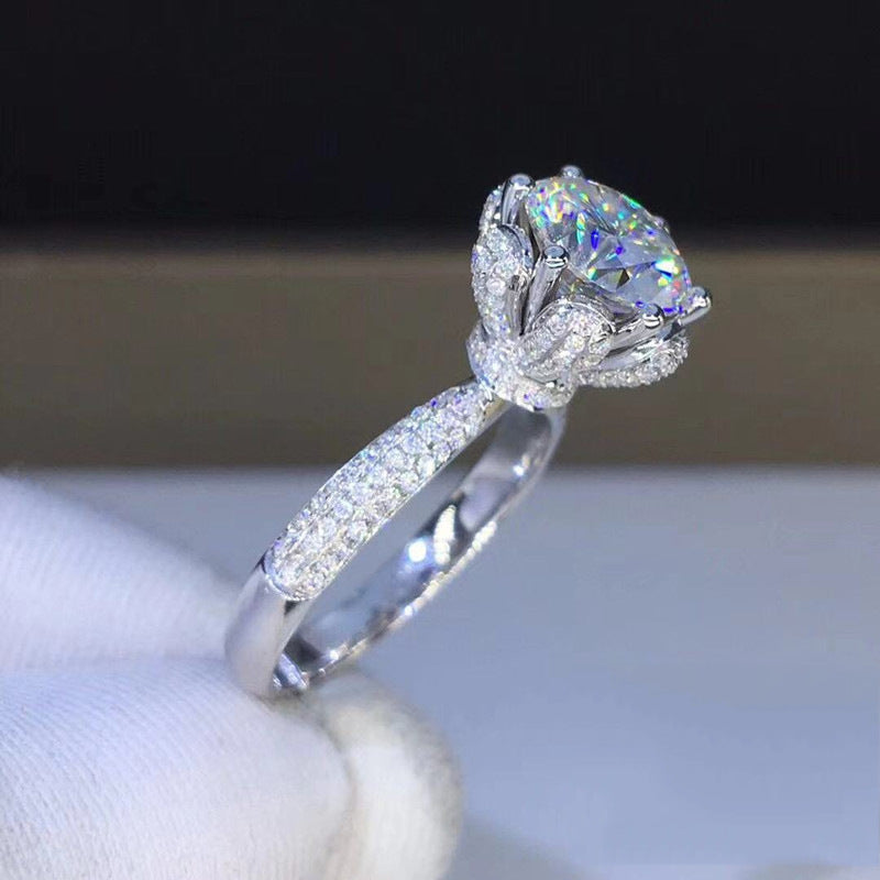 Bague Ajustable Bouton de Fleur