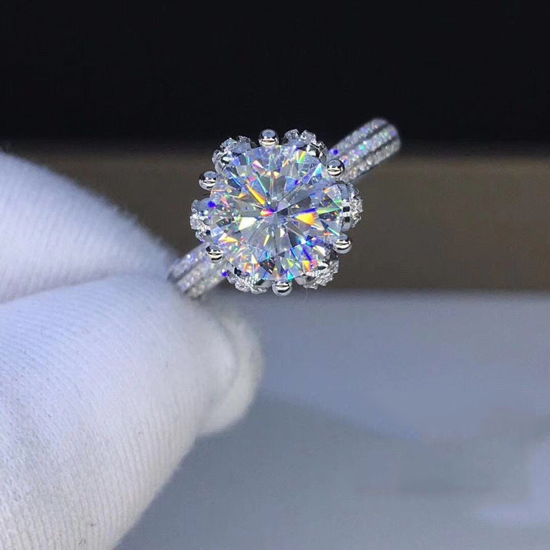 Bague Ajustable Bouton de Fleur