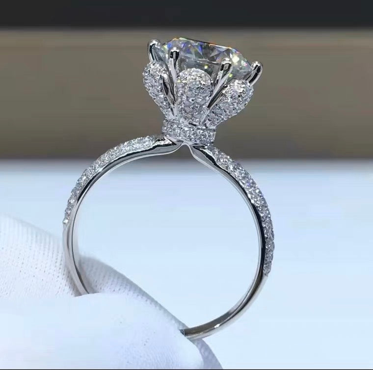 Bague Ajustable Bouton de Fleur