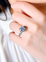 Bague Ajustable Bouton de Fleur