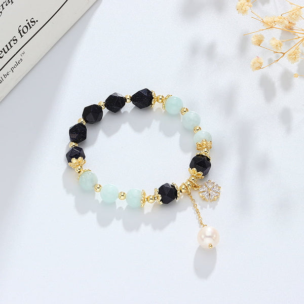 Bracelet aigue-marine