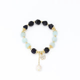 Bracelet aigue-marine