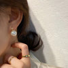 Charger l&#39;image dans la visionneuse de la galerie, boucle d&#39;oreille super élégante en argent 925 et perle Edison