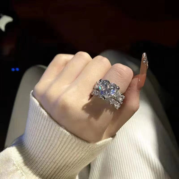 Bague cœur & love