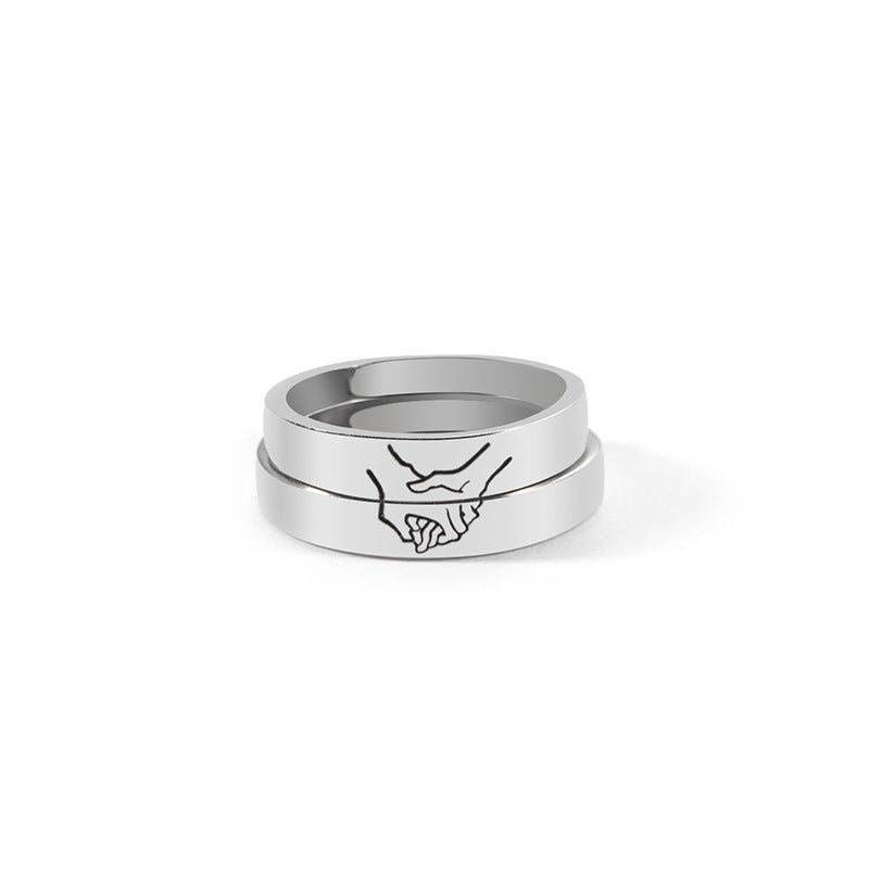 Bagues de fiançailles en argent 925 Hold my hand