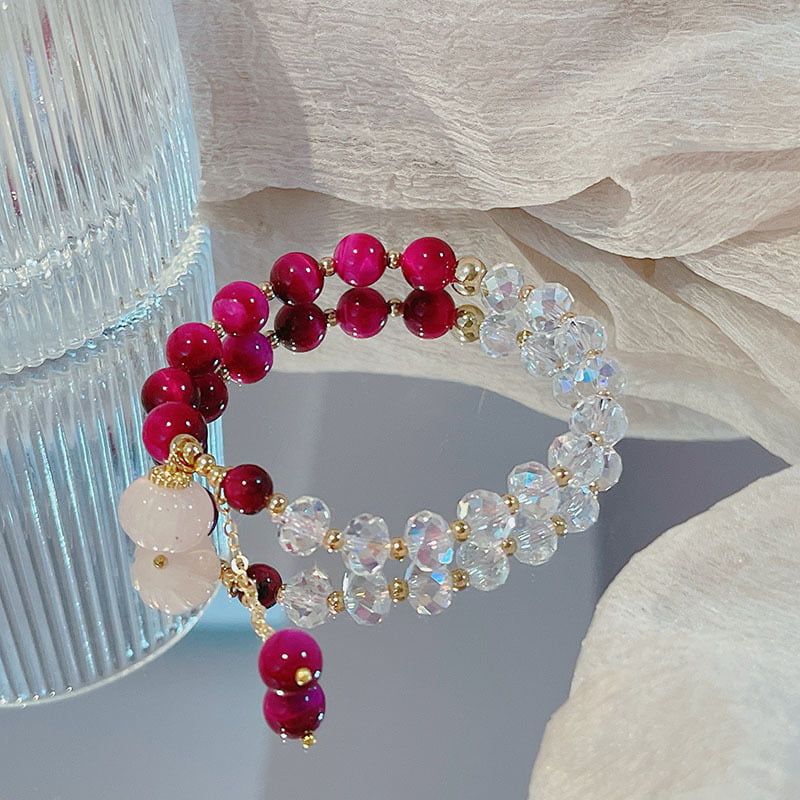 Bracelet en cristal d'oeil de tigre