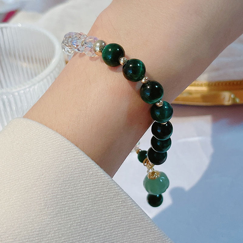 Bracelet en cristal d'oeil de tigre