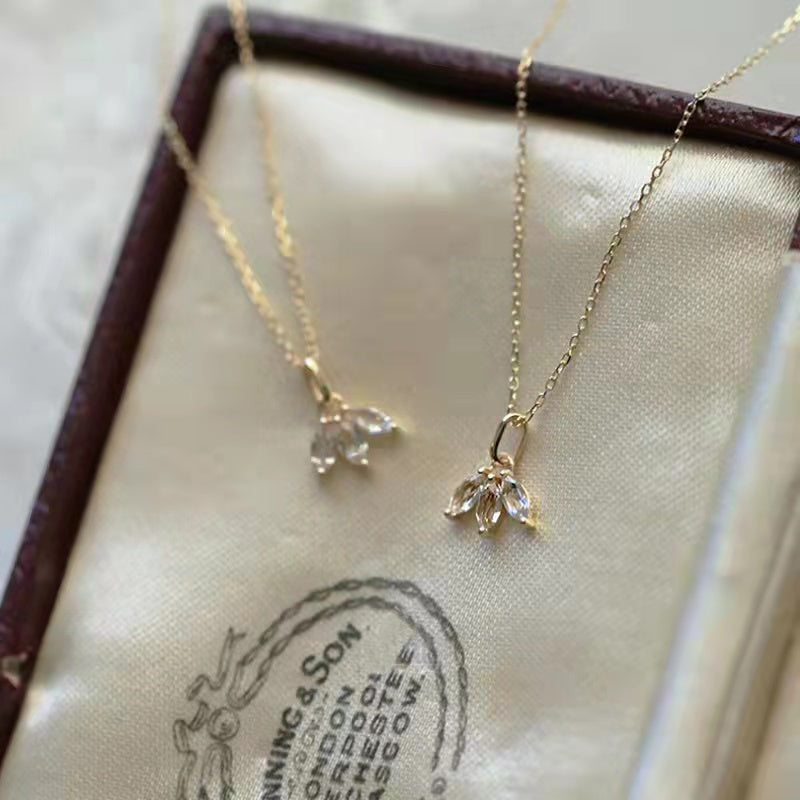 Collier mini breloque en argent 925