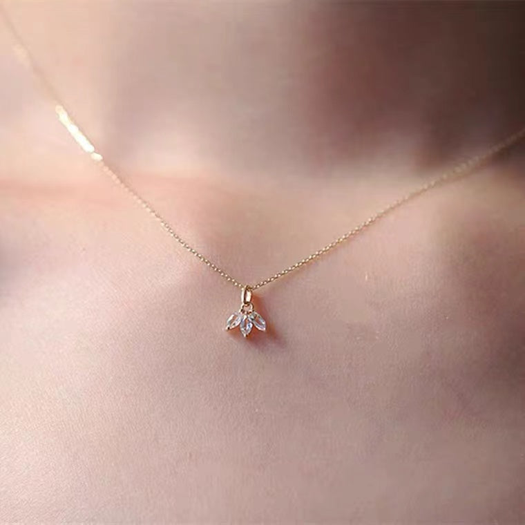 Collier mini breloque en argent 925