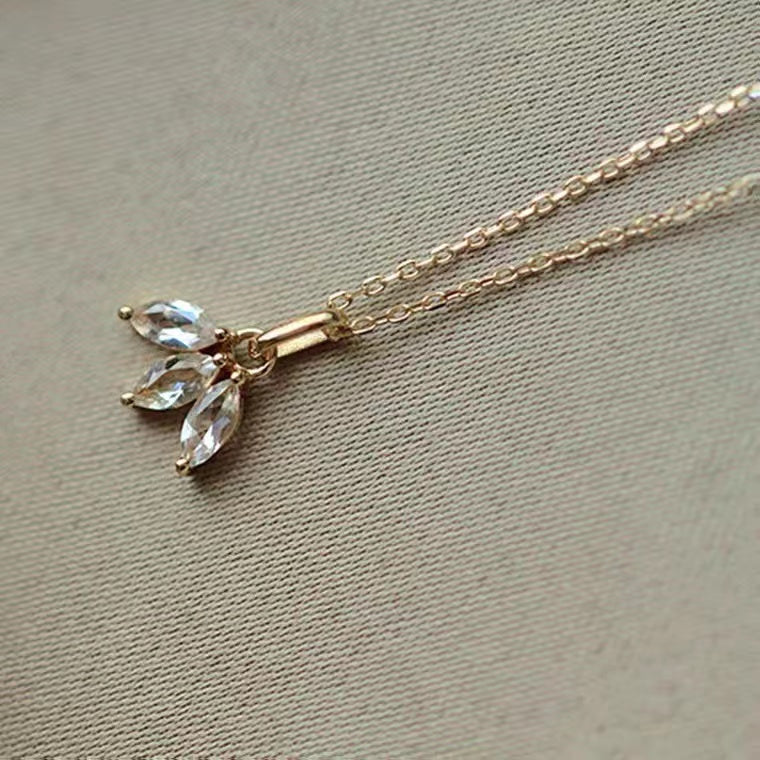 Collier mini breloque en argent 925