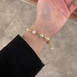 Bracelet cercle de perles d'eau douce