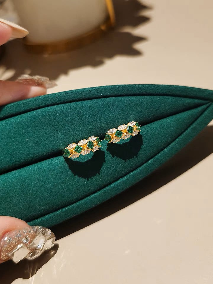 Boucle d'oreille en argent 925 Vintage Glamour