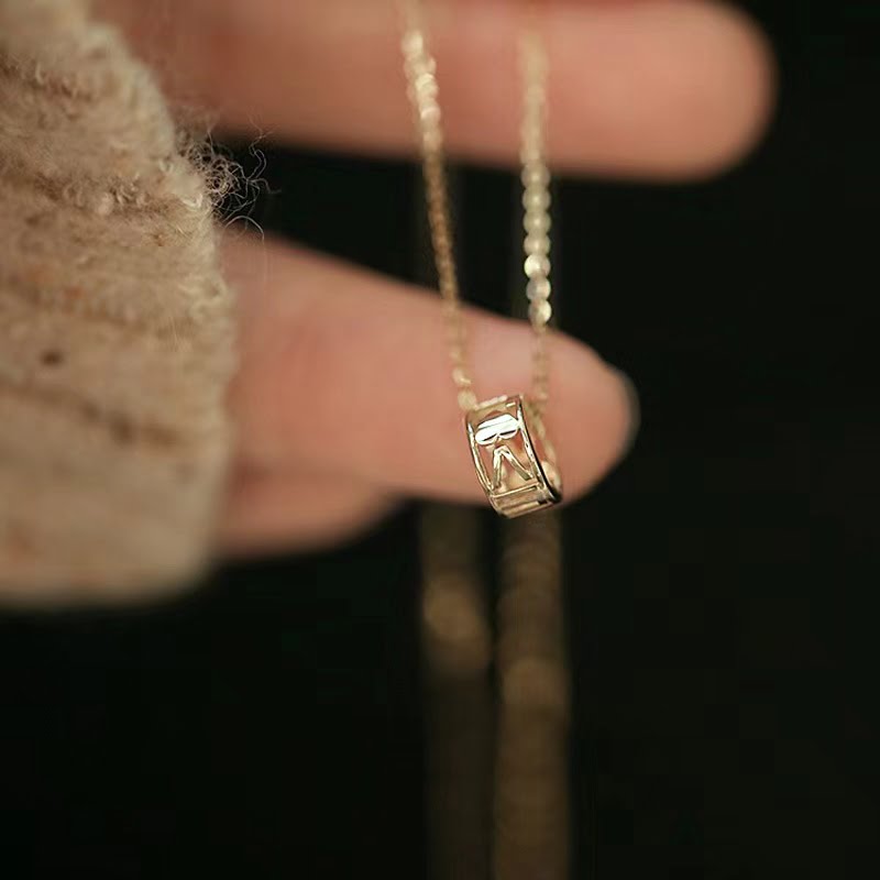 Collier d'amour en argent 925