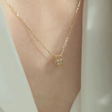 Collier d'amour en argent 925