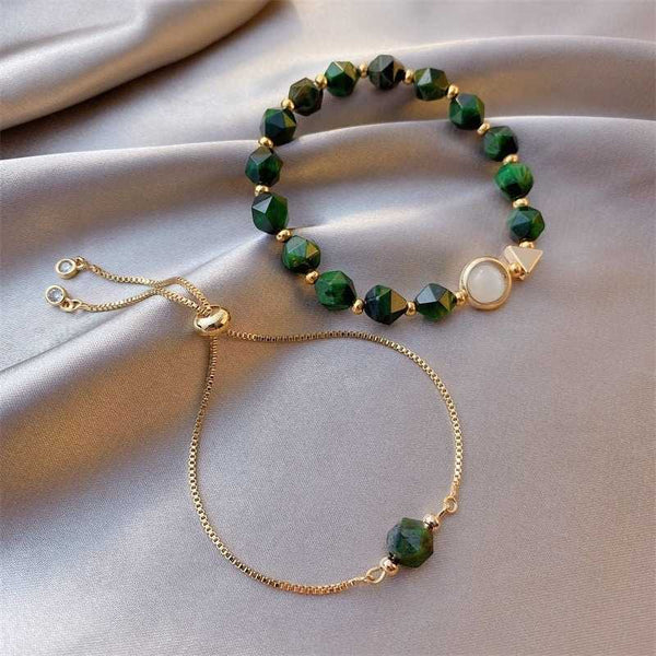Bracelet en Jade naturelle