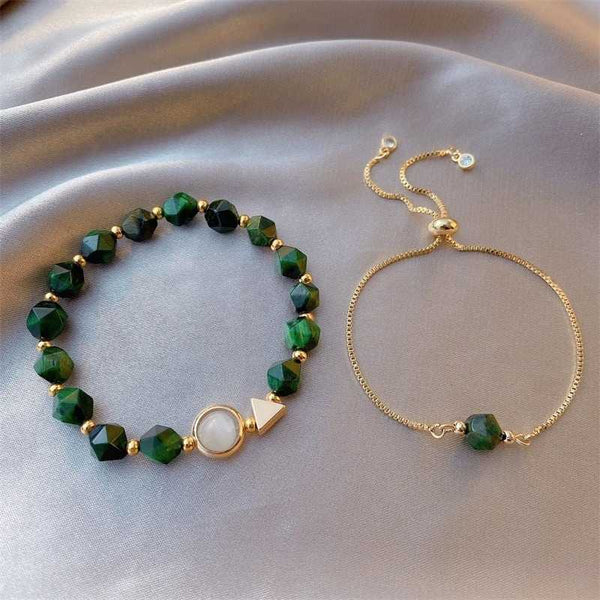 Bracelet en Jade naturelle
